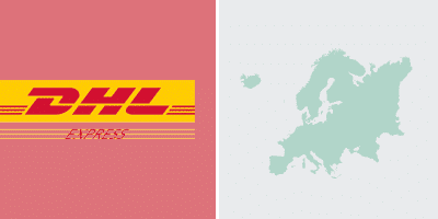 DHL Express-Versand in Europa Zone1