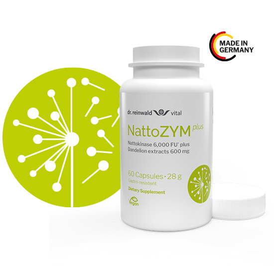 NattoZYM by dr.reinwald vital - Nattokinase plus dandelion extracts